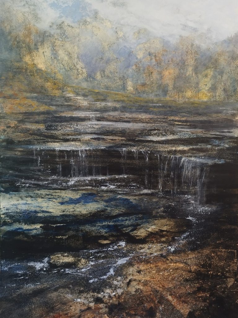 Úton hazafelé 100 x70